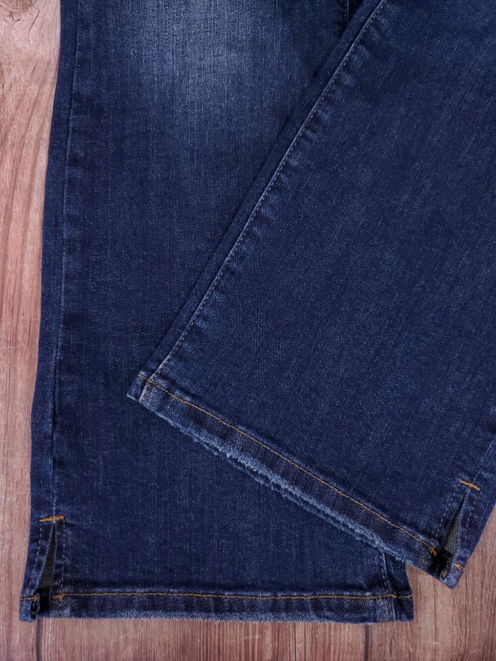 Judy Blue Womens 14W Slim Bootcut Jeans High Rise Distressed Side Slit Stretch - Picture 5 of 16